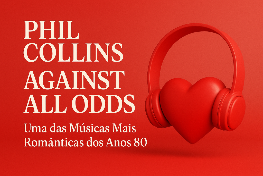 Imagem promocional da música romântica Against All Odds, de Phil Collins