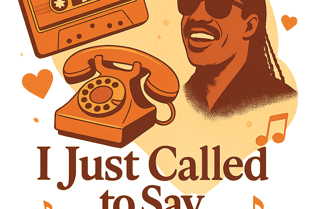 🎶 Stevie Wonder – I Just Called to Say I Love You: Um Clássico Romântico dos Anos 80 💖